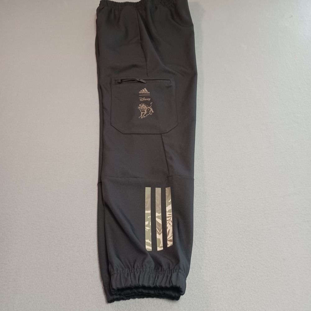 Adidas Disney Lion King Simba Cargo Track Pants Grey IV7358 Kids Size 10 S - Picture 9 of 14